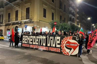 In memoria di Benedetto Petrone: il corteo degli studenti a Bari