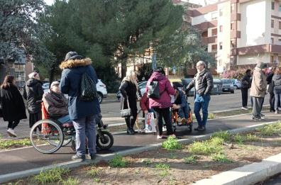 Un flash mob a Foggia per celebrare la «Giornata nazionale della disabilità»