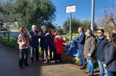 Conversano, intitolata strada all'onorevole Antonio Laforgia