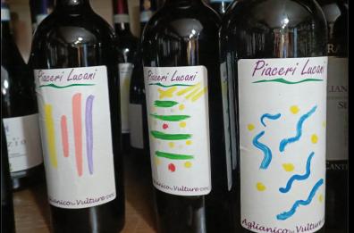 Potenza, etichette artistiche per il vino Aglianico