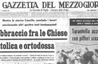 Cattolici e ortodossi si abbracciano