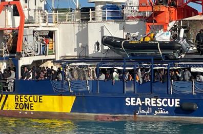 La Humanity 1 sbarcherà a Taranto: sono 126 i migranti soccorsi