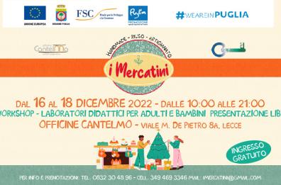 Un Natale a km0 con i mercatini delle Officine Cantelmo di Lecce