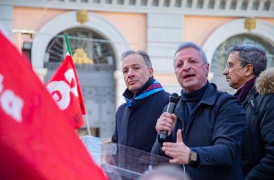 Potenza, sindacati in piazza contro una manovra «iniqua e regressiva»