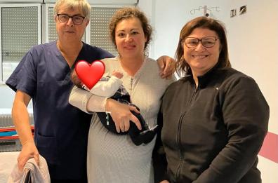 Parto naturale da record a Barletta, benvenuto Gabriele: 5330 gr di amore