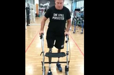Trani, Raffaele ce l’ha fatta: è tornato a camminare dopo l'amputazione delle gambe