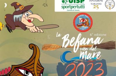 A Taranto la Befana vien dal mare: dolci e sorprese per i bimbi