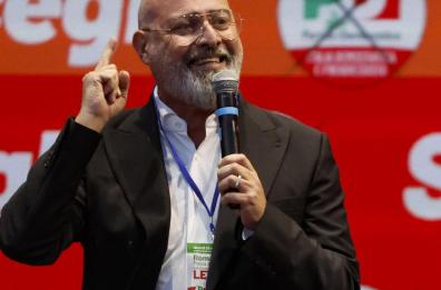 Bonaccini a Lecce: «Se qualcuno ha in mente di dividere il Paese,  non siamo d’accordo»