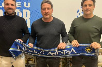 Calcio, Trocini il nuovo allenatore dell'Andria. Il video del primo allenamento