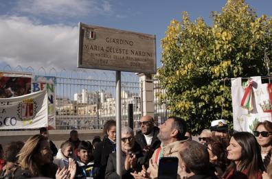 Bari dedica un giardino a Maria Celeste Nardini nel quartiere Libertà 