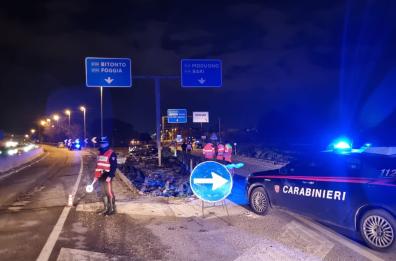 Bari, auto contro guard rail: morto un ragazzo di 26 anni