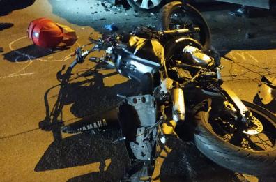 Copertino, scontro tra auto e moto: grave un 17enne