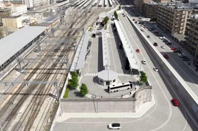Bari, terminal bus in via Capruzzi: via libera del Cipess per il progetto