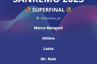 Sanremo 2023, nella top 5 solo uomini: Ultimo, Mengoni, Lazza, Mr.Rain e Tananai 