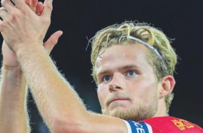 Calcio, nel Lecce c'è ancora il dubbio Hjulmand