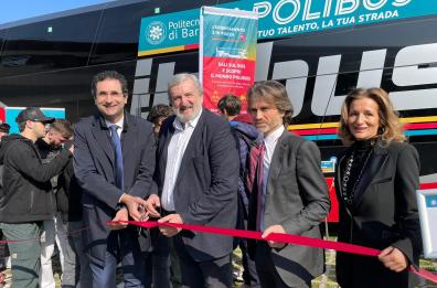 Al via il tour del Polibus, 1000 km in 9 città di Puglia e Basilicata