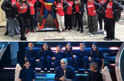 Lecce, i ragazzi di «Mabasta» diventano i «Supereroi» di Mr Rain