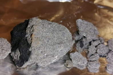 Meteora di San Valentino, i reperti trovati a Matera martedì nei Laboratori del Gran Sasso