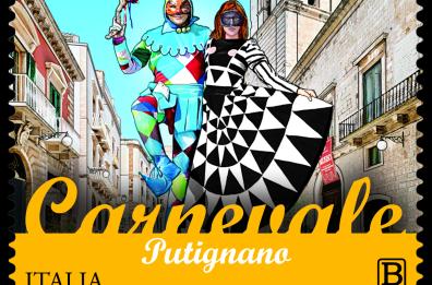 Carnevali d'Italia, 6 francobolli dedicati ai più antichi: c'è anche Putignano