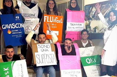 Carnevale, la creatività passa da Adelfia: travestiti da medicinali per esorcizzare gli acciacchi