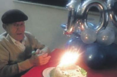 Da Brescia a Bari: nonno Angelo in fuga in Puglia dopo la guerra compie 101 anni