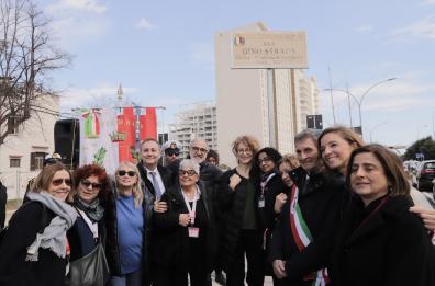 Bari, una traversa di via Amendola intitolata a Gino Strada, fondatore di Emergency