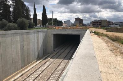 Fse, sopralluogo per l'interramento della Triggiano-Capurso: lavori oltre il 70%