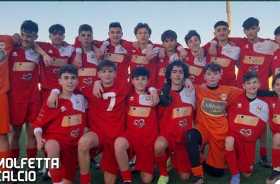 Molfetta calcio under 15, la squadra vince in rimonta contro il Bitonto