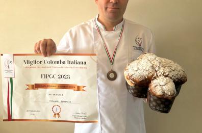 Miglior colomba d'Italia 2023: medaglia di bronzo per il pugliese Nico Carlucci