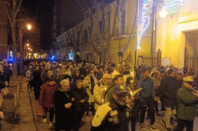 Festa a Foggia: i fedeli in processione per la Madonna dei 7 veli