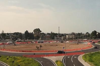 Bari, da domani aperta al traffico la rotatoria di via Tatarella