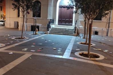 Bari, vandali distruggono le poesie dei bimbi di Madonnella