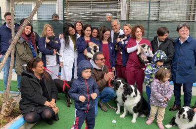 Inaugurato uno spazio dedicato alla pet therapy all'Ospedale di Matera