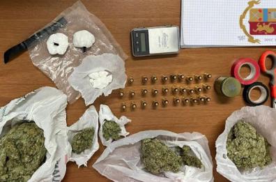 Nardò,  aveva un laboratorio di droga nel suo appartamento: arrestato un 25enne