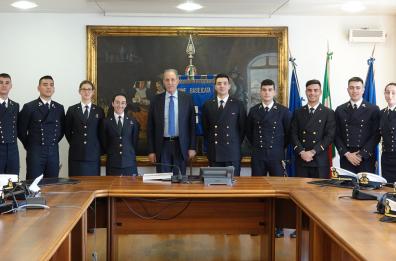 Basilicata, i cadetti lucani della Marina militare di Livorno in visita alla Regione 