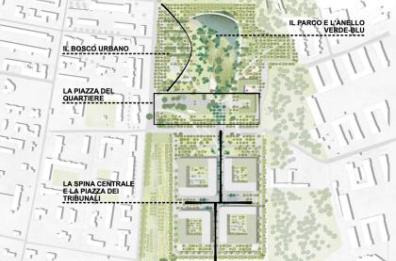 Bari, nel Parco della Giustizia «178 alberi da abbattere»: che fine farà il verde?