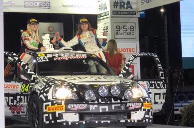 Rally del Piemonte: sugli scudi la driver salentina Sara Carra