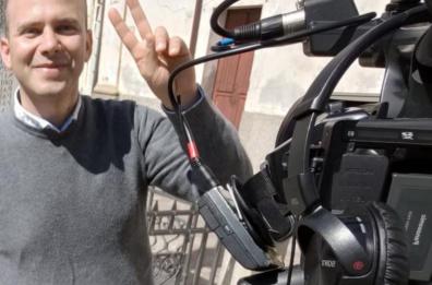 A Rotondella troupe della tv di Stato cinese Cgtn