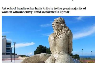 La statua della sirenetta «provocante» di Monopoli finisce sul The Guardian
