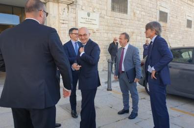 Il vicepresidente del Csm, Fabio Pinelli: «Uscire dalla situazione in cui era Trani è il miglior segnale che si potesse ricevere»