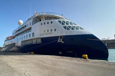 Brindisi, nel porto arriva la classe dell'Ocean Odyssey