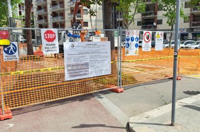 Bari, via ai lavori di rifacimento della pista ciclabile di Viale Unità d'Italia e Viale della Repubblica