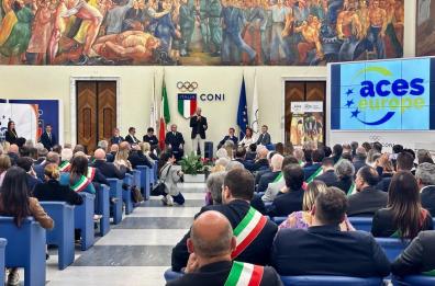 Città europea dello Sport, Taranto alla cerimonia di candidatura a Roma