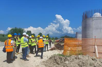 «Cantieri parlanti», studenti dell'UniSalento e ingegneri visitano lavori nuova linea Napoli-Bari