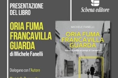 Bari, alla Feltrinelli la presentazione del libro Oria fuma Francavilla guarda 