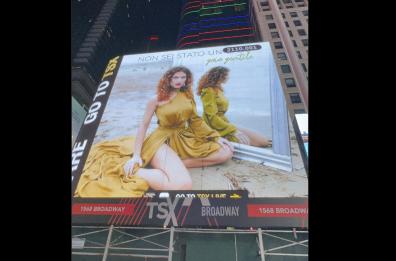 La musica della pugliese Gaia Gentile finisce sui maxi-schermi a Times Square