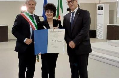Maria De Giovanni è l'unica donna del Salento nominata Commendatore al merito della Repubblica