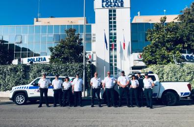 Bari, Polizia  locale e Protezione civile in aiuto degli alluvionati di Forlì