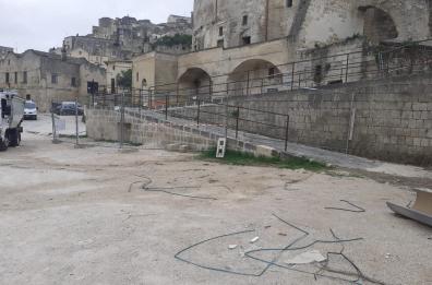Matera, bonificata l’area dei Sassi sottostante il giardino di Sant’Agostino