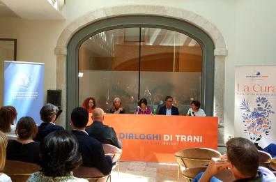 Trani, nei Dialoghi di settembre dedicati alla «Cura» Bruck, Cassese, Luisa Ranieri

